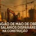 Indústria da construção vive apagão de mão de obra: falta de pedreiros, mestres de obras e eletricistas ameaça cronogramas de grandes empreendimentos no Brasil e faz salários dispararem em 2025