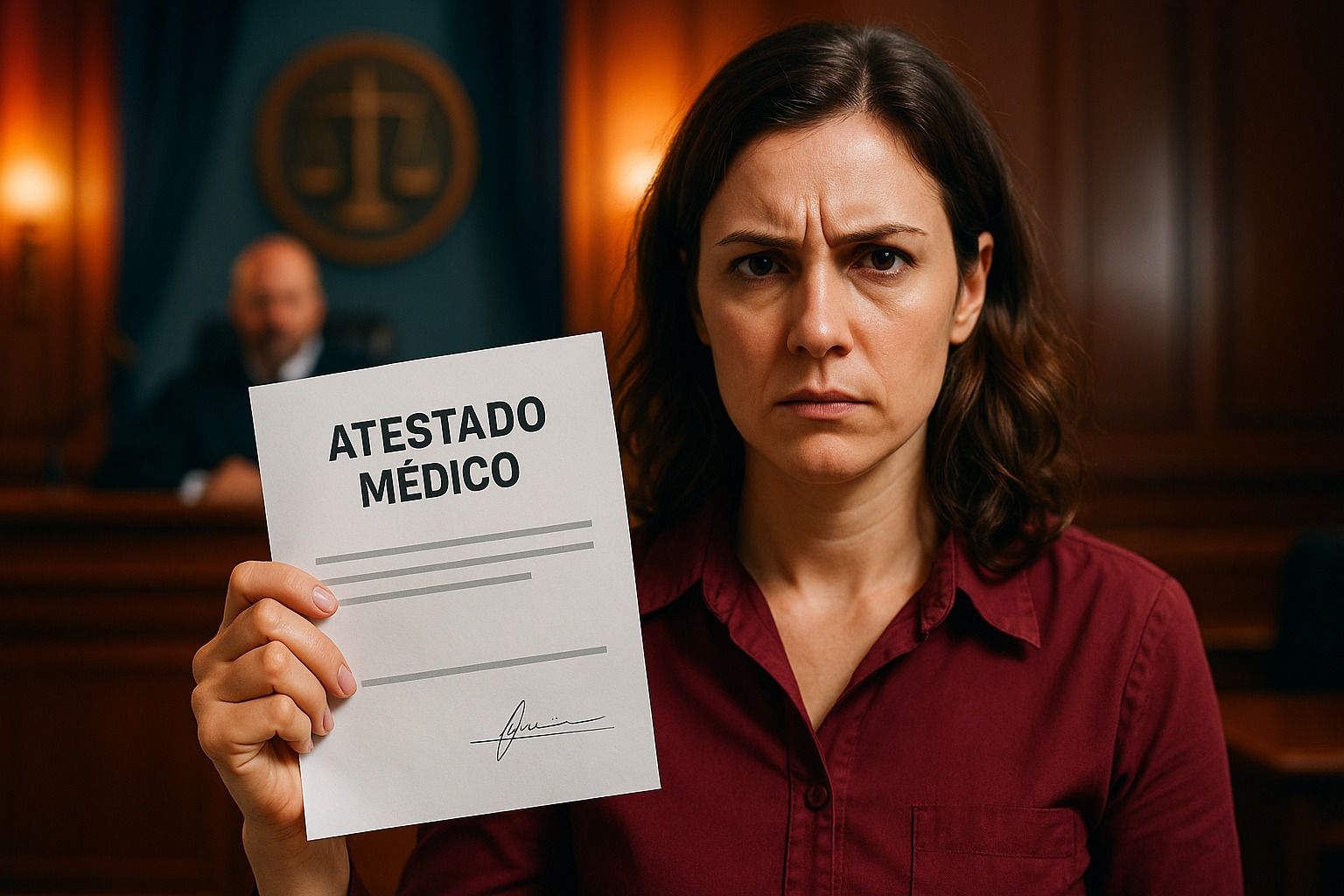 Justiça mantém justa causa de funcionária que apresentou atestado médico e trabalhou para outro empregador no mesmo dia, alegando agir de boa-fé