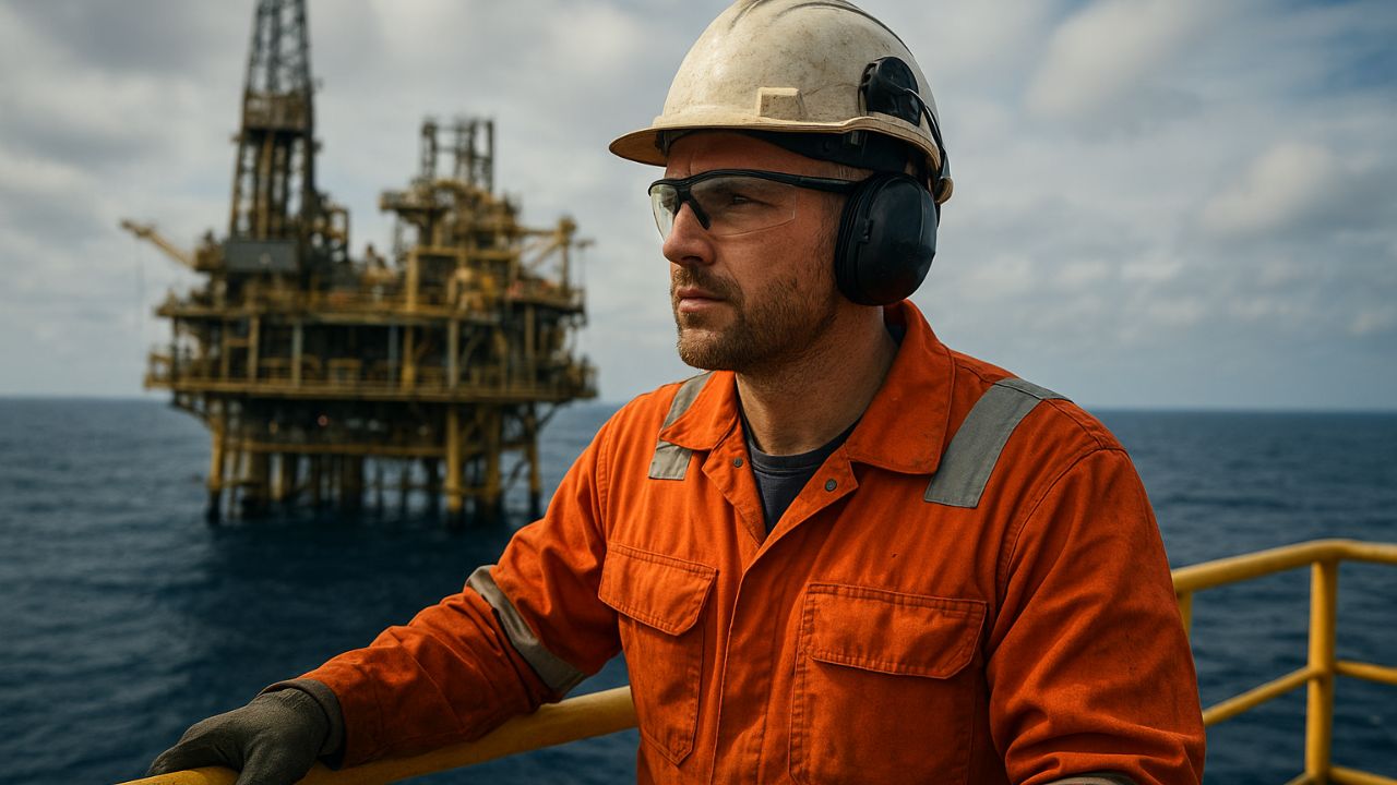 Conheça o emprego embarcado em escala 21×21: 21 dias de trabalho seguidos por 21 dias de descanso, altos salários e benefícios para quem busca equilíbrio e qualidade de vida.