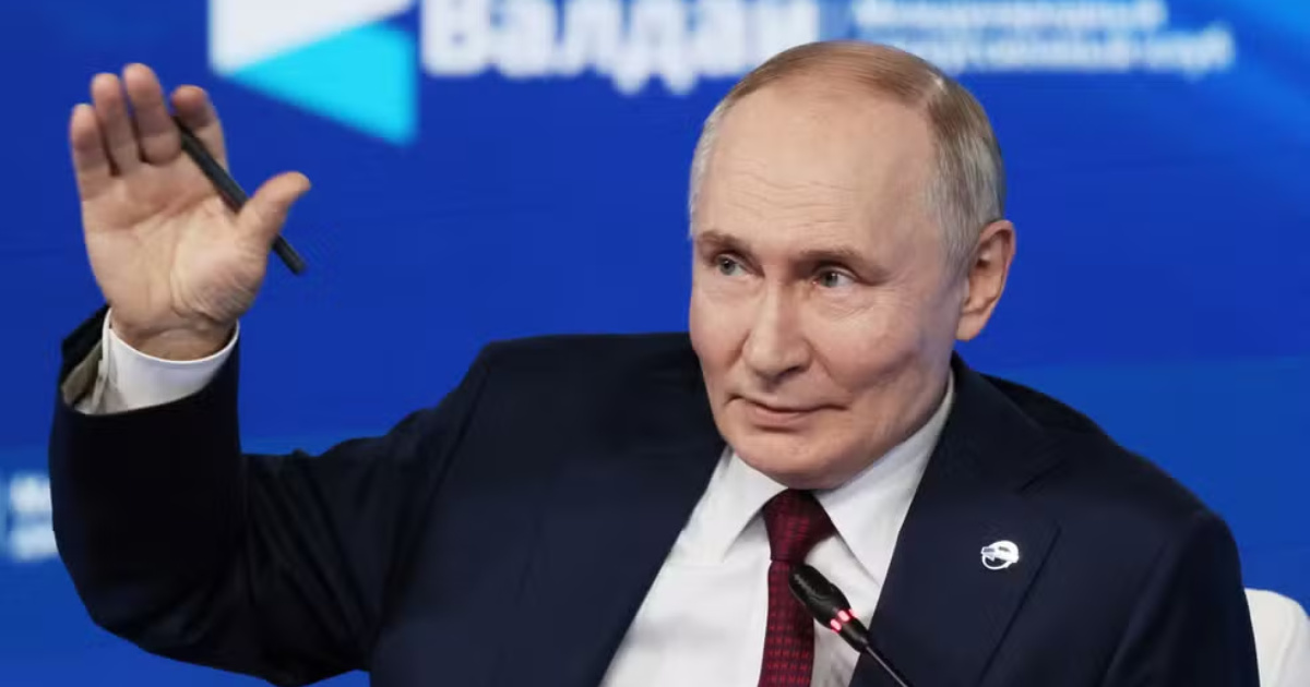 Putin rebate Trump, ironiza a Otan e alerta que envio de mísseis Tomahawk à Ucrânia pode marcar uma nova fase do conflito. (Imagem: Foto: Sputnik/Mikhail)