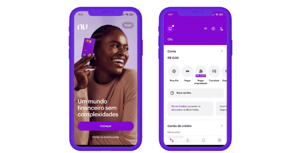 Nubank lança campanha “Recomeço” com descontos de até 99,9% para clientes renegociarem dívidas diretamente pelo app.