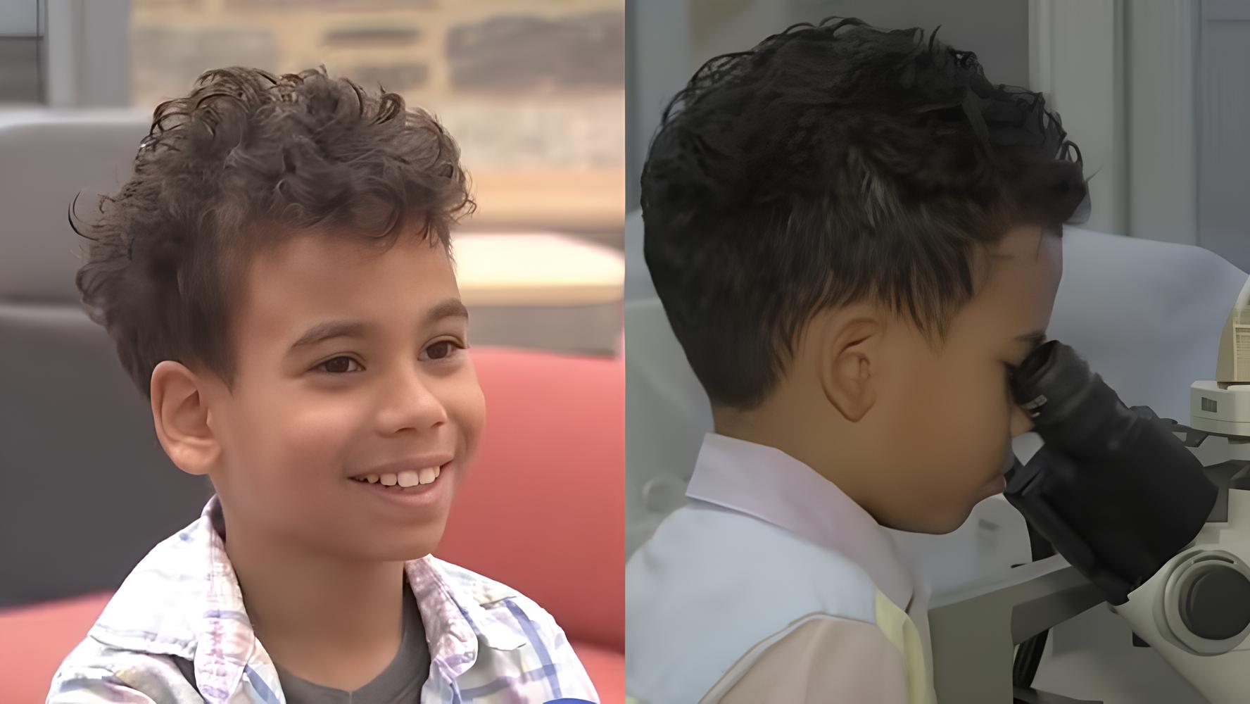 Aos 9 anos, menino prodígio cursa Neurociência em universidade americana enquanto ainda está no ensino médio, domina temas avançados de biologia e quer se tornar médico para estudar o cérebro humano