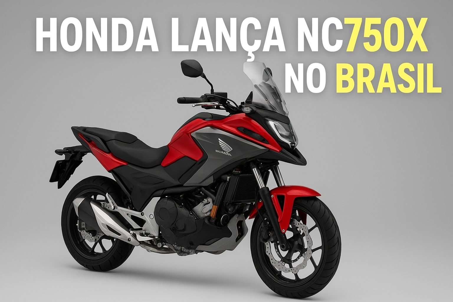 Honda lança a nova NC750X 2026 no Brasil: mais conforto, tecnologia e desempenho