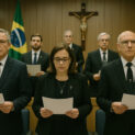 Juristas católicos da Ubrajuc reunidos para debater o novo Código Civil e defender diálogo sobre mudanças no casamento, divórcio e modelo de família.