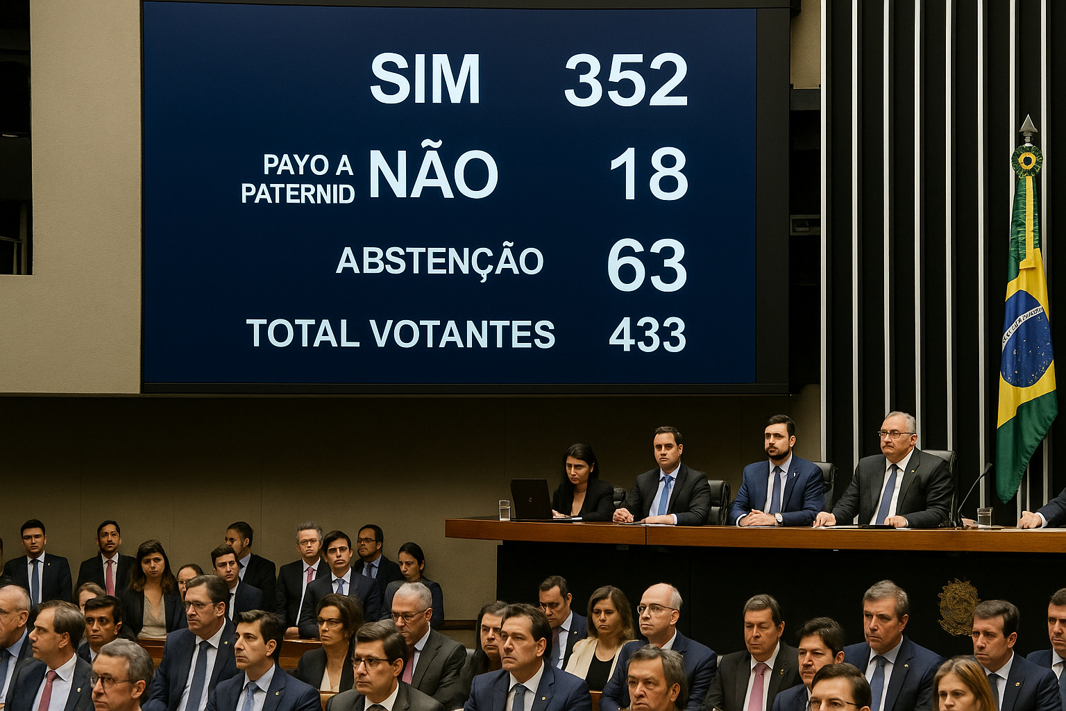 Câmara acelera votação para ampliar licença-paternidade no Brasil; novo prazo pode chegar a 30 dias