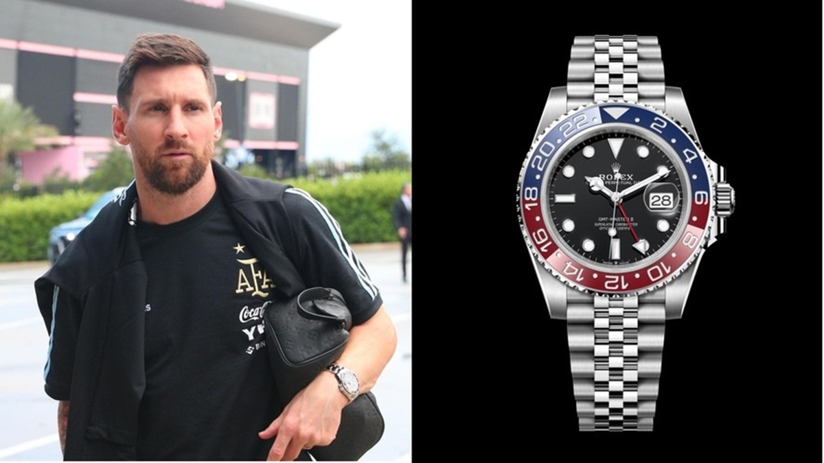 Lionel Messi possui uma coleção de relógios avaliada em R$ 3,4 milhões, com modelos raros e exclusivos da Rolex e Jacob & Co