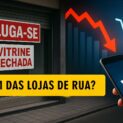O comércio de rua entra em colapso. Vendas caem 27%, vitrines fecham e o e-commerce fatura bilhões com frete grátis e entregas em 24 horas.
