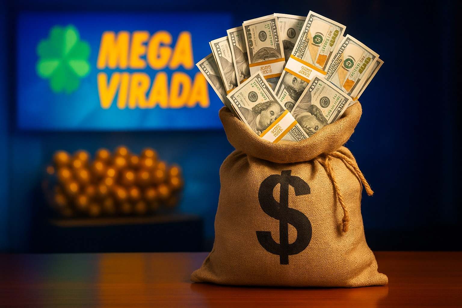 Com 90% do total destinado ao prêmio principal, a Mega da Virada 2025 pode criar o primeiro bilionário das loterias brasileiras