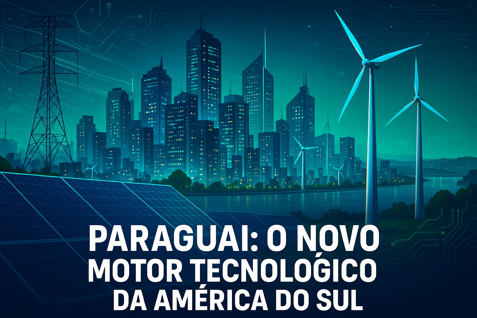 Enquanto o Brasil paga caro por energia e impostos, um país vizinho transforma eletricidade limpa em ouro e vira o novo centro tecnológico da América do Sul
