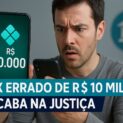 Homem transfere R$ 10 mil por engano via Pix, tenta reaver o valor e descobre que a recebedora usou o dinheiro e alegou desemprego. O banco foi isento de responsabilidade