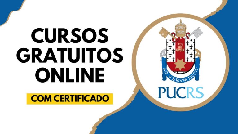 PUCRS abre vagas para cursos gratuitos online com certificado em ...