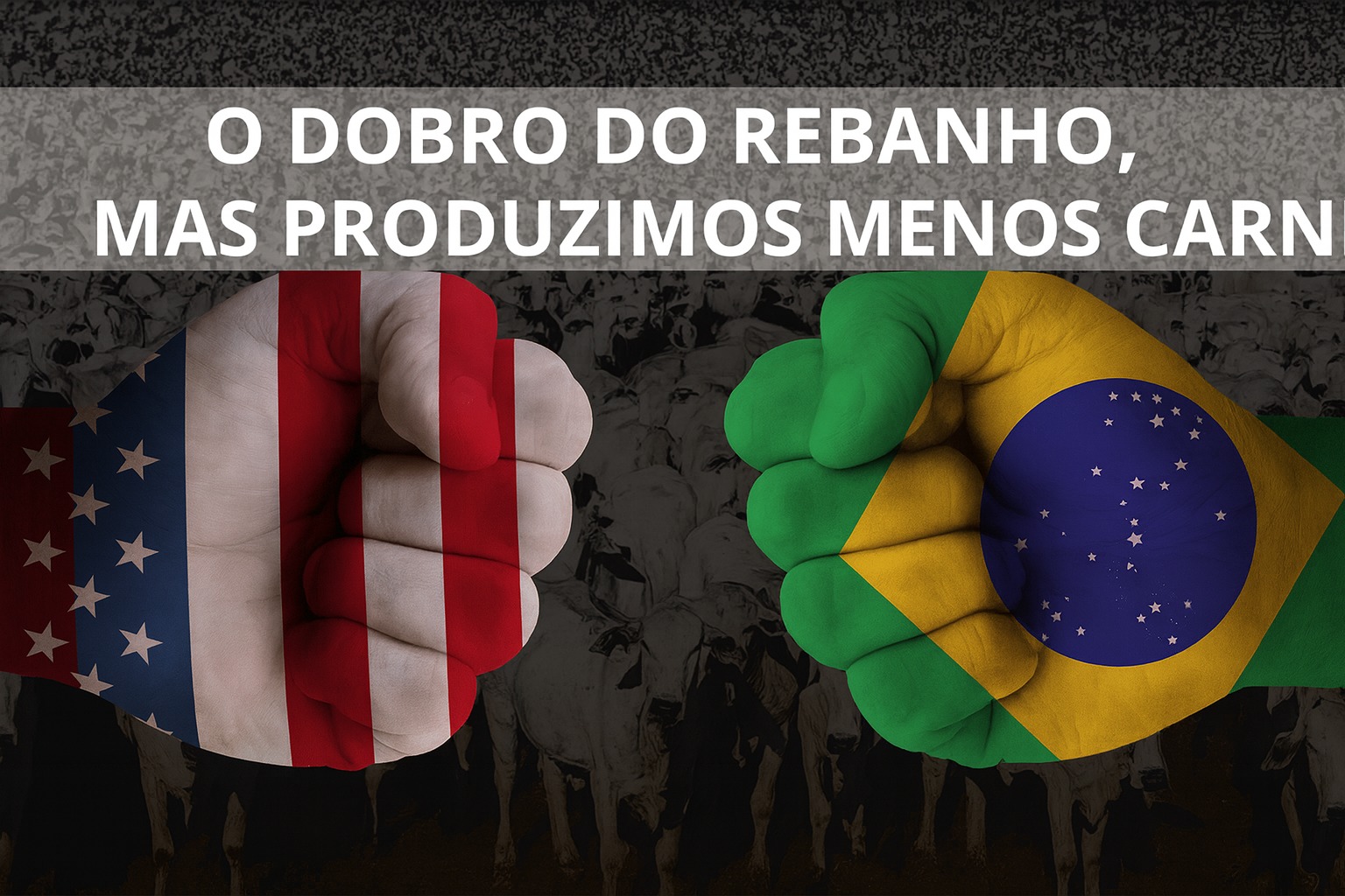 Bois, Rebanho, Carne