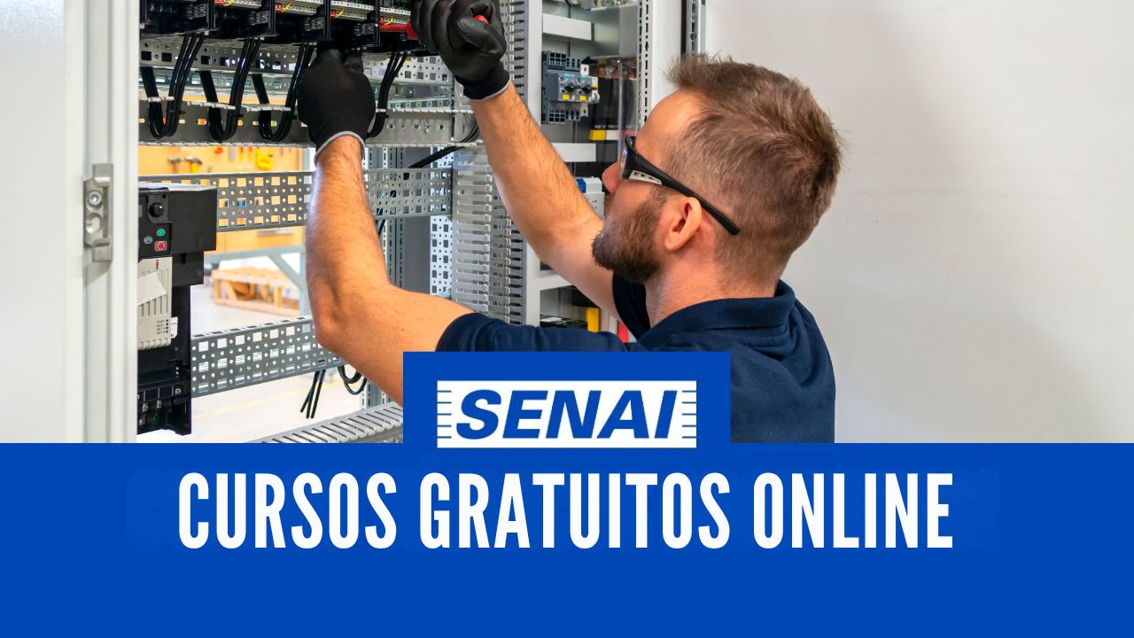 SENAI oferece cursos gratuitos online em eletricidade, inteligência artificial e motores à combustão. Capacite-se com certificação imediata!