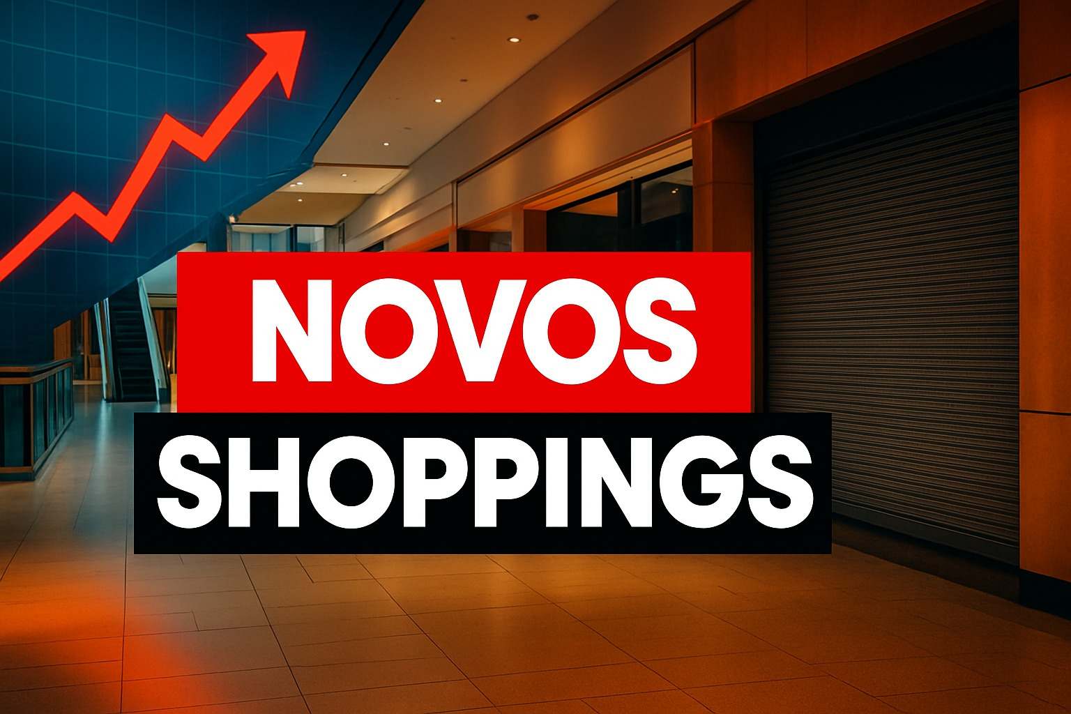 Brasil abre mais shoppings em 2025, mas perde milhões de visitantes e enfrenta crise silenciosa com consumo digital e endividamento recorde