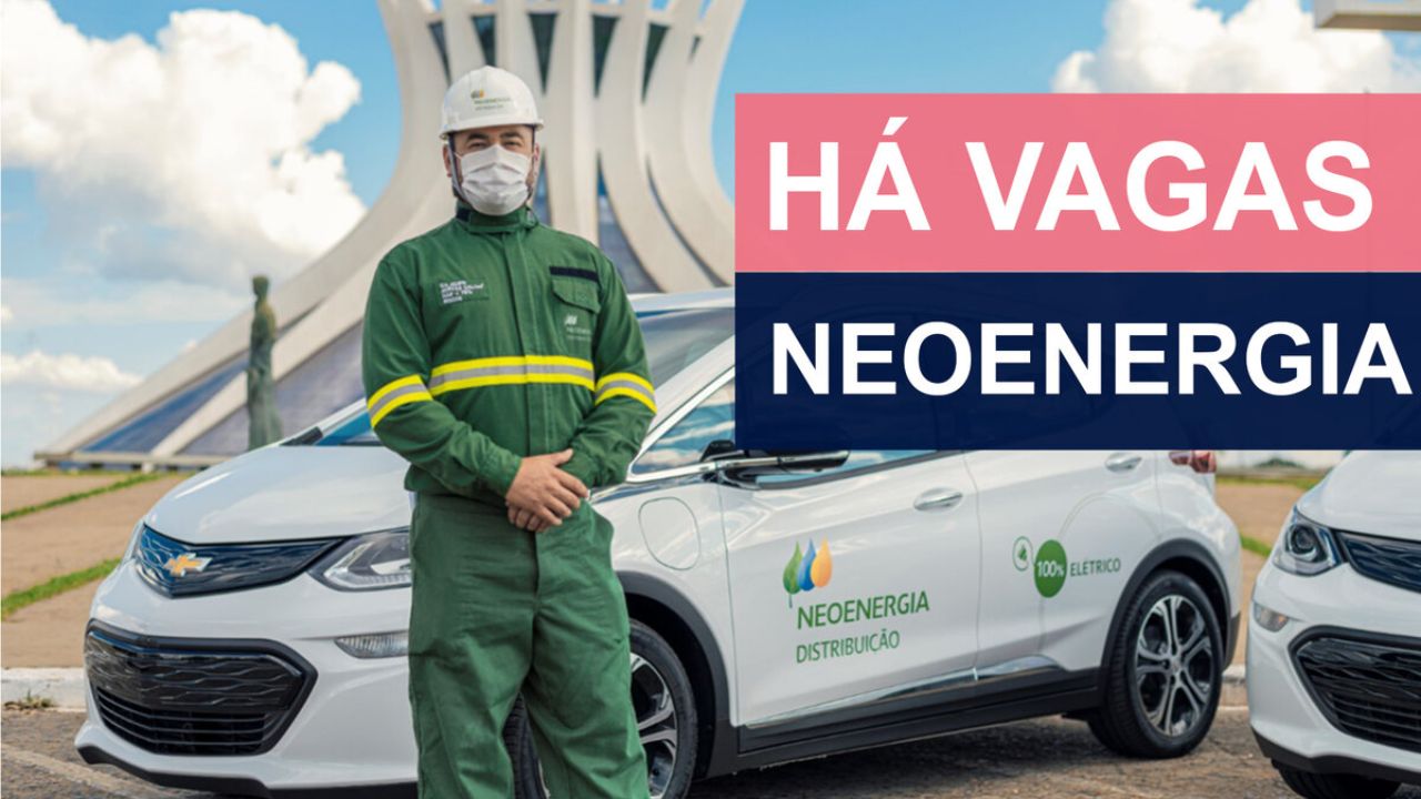 A Neoenergia está com novas vagas de emprego abertas em Pernambuco, Goiás e Bahia, com oportunidades para jovens aprendizes, técnicos e eletricistas. Veja como se candidatar.