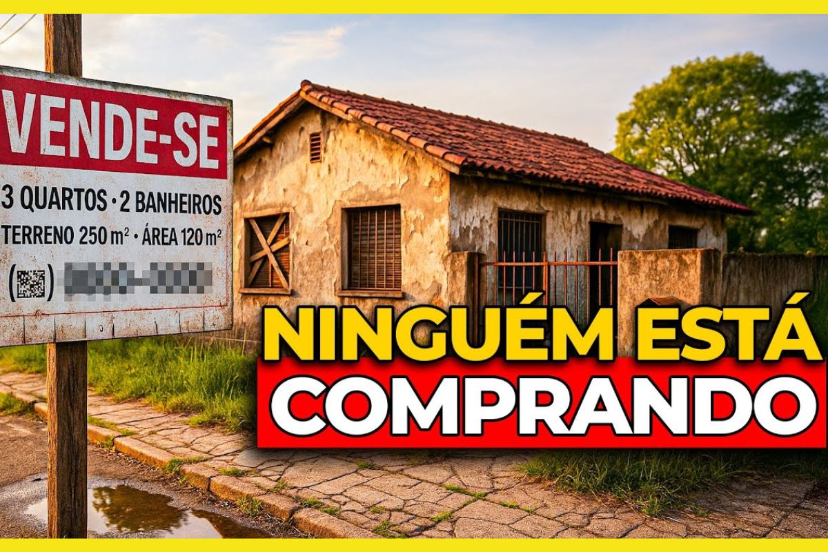 O mercado imobiliário brasileiro vive crise: crédito imobiliário caro, juros altos e imóveis encalhados travam a compra de imóvel no país.