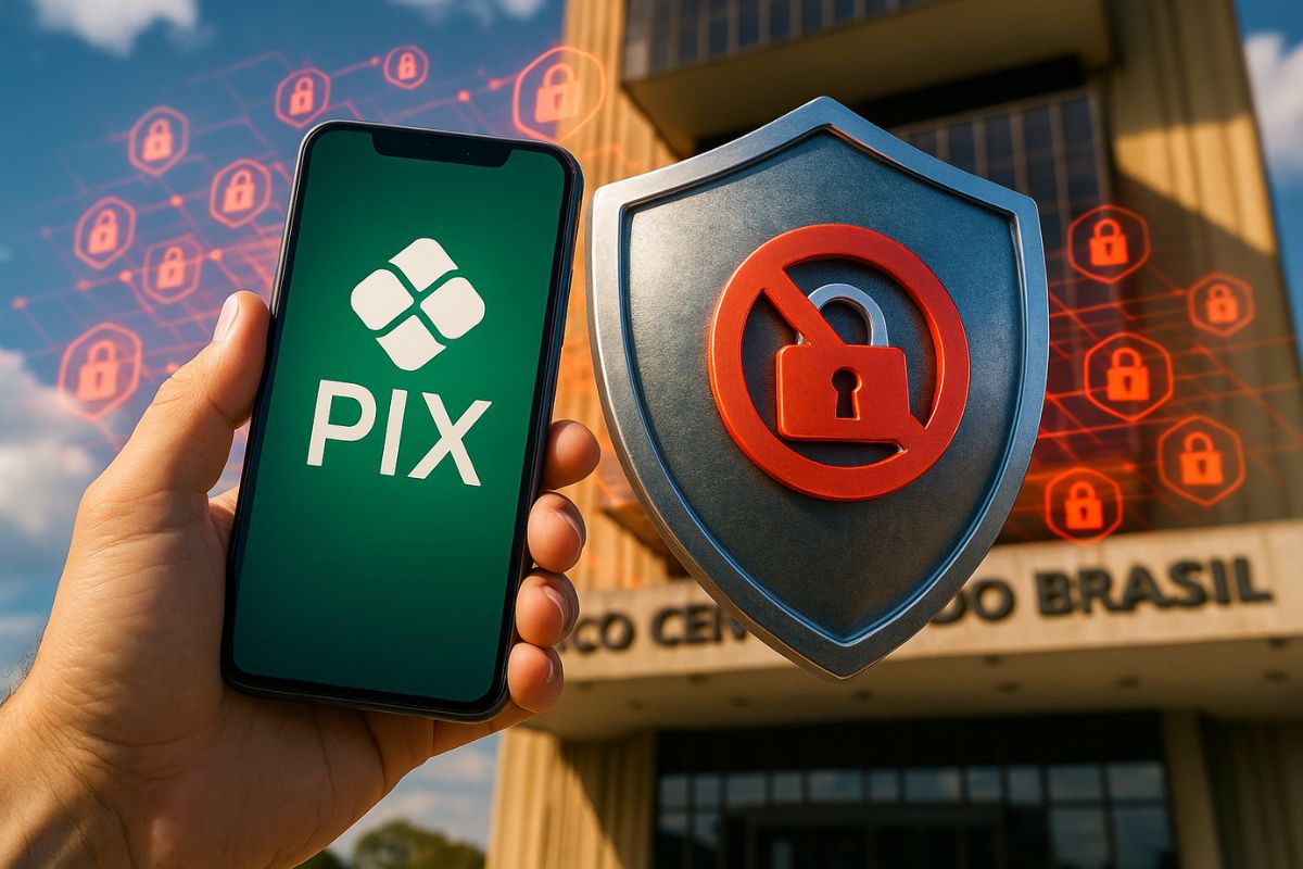 Banco Central lança bloqueio de chaves Pix no Registrato para reduzir fraudes no Pix e golpes no Pix, reforçando a segurança do sistema.
