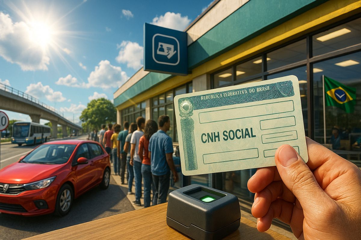 CNH Social oferece carteira de motorista grátis para primeira habilitação via Detran; exame toxicológico não se aplica a A e B em 2026.