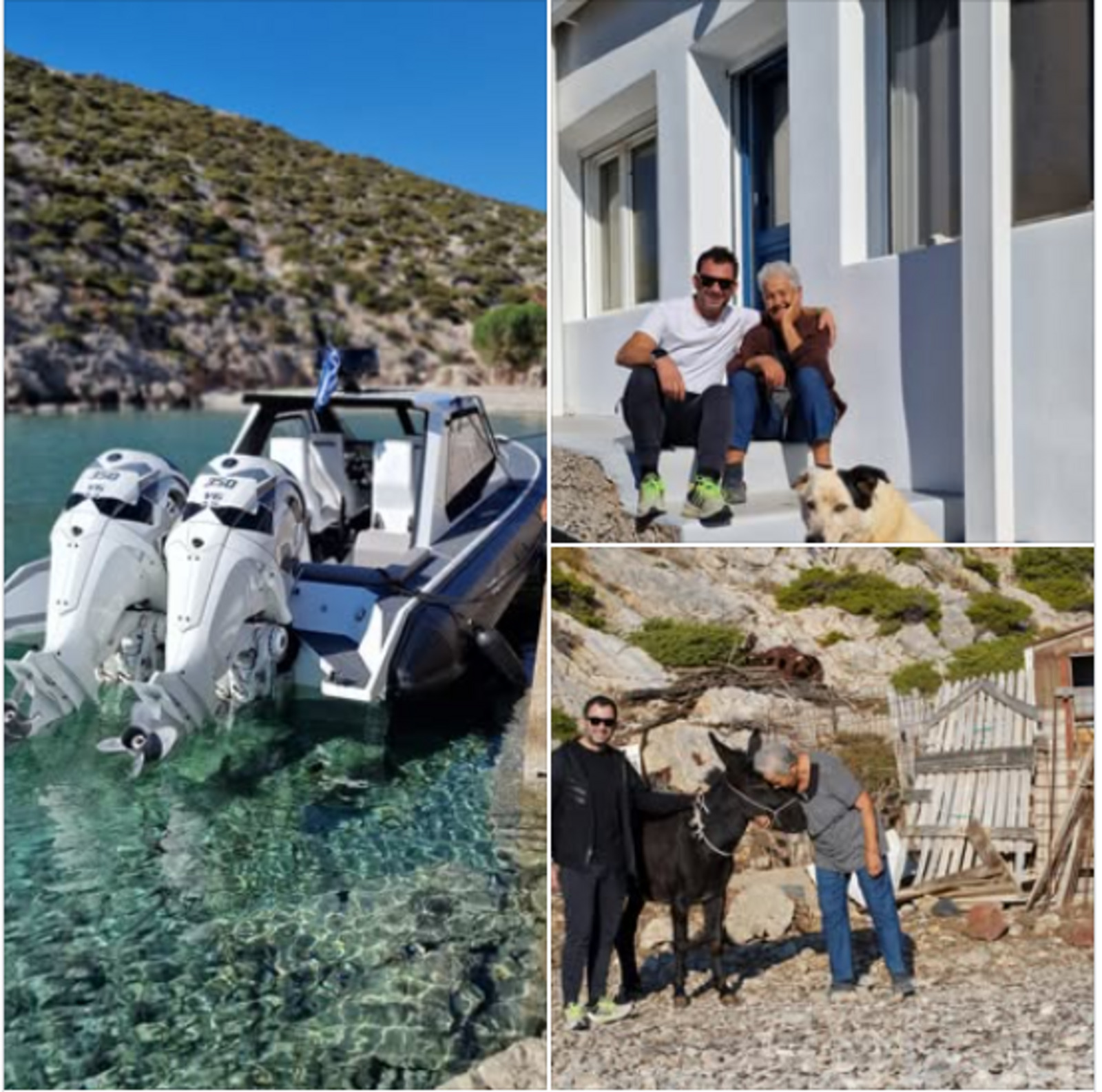 Senhora de 80 anos, Ilha remota, Grécia