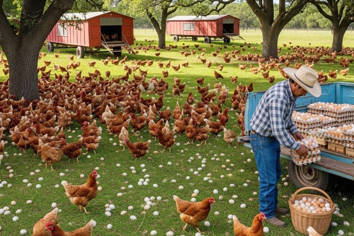 Frangos criados em pasto movimentam um mercado de 46 bilhões de dólares, rendem lucros até 50 por cento maiores, entregam carne firme, ovos mais nutritivos e consumidores fiéis dispostos a pagar mais.