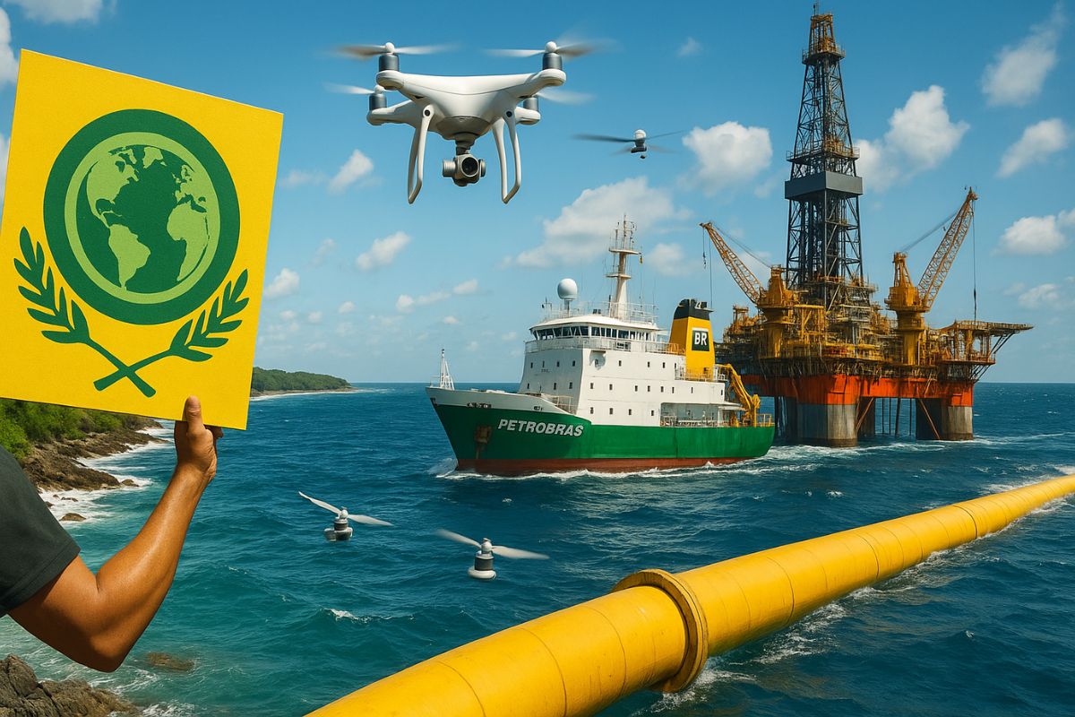 Perfurar na Foz do Amazonas com licença do Ibama acelera a exploração de petróleo na Margem Equatorial e consolida nova fronteira de petróleo.