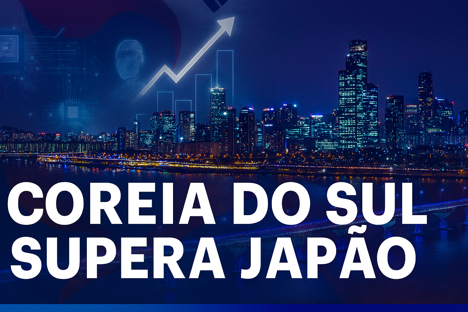 De nação arrasada pela guerra e mais pobre que boa parte da África a potência tecnológica global: Coreia do Sul