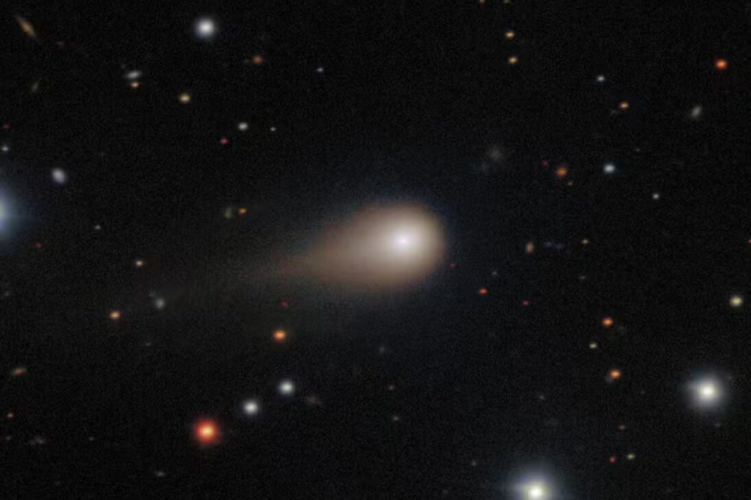 Sinal de rádio detectado do cometa interestelar 3I/ATLAS próximo ao Sol