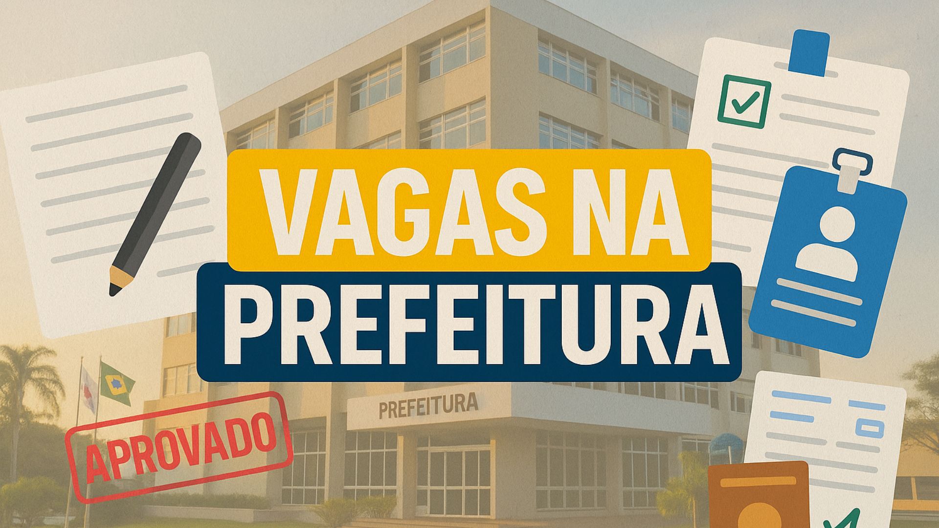 Prefeitura de Uberlândia abre 13 vagas em novo processo seletivo com salários de até R$ 4.269,42 e provas marcadas para dezembro.
