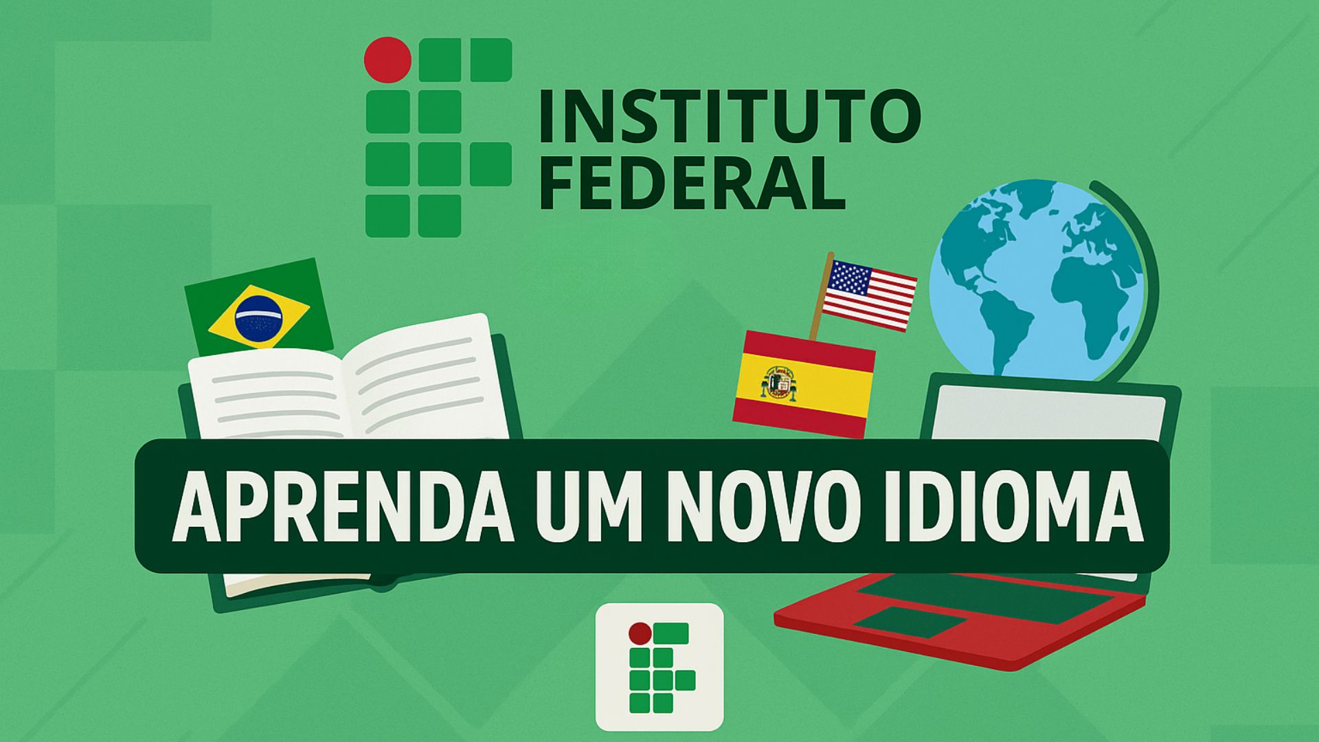 Inscreva-se para os cursos gratuitos de inglês e espanhol do IFAC em Rio Branco com 50 vagas disponíveis e seleção por sorteio.