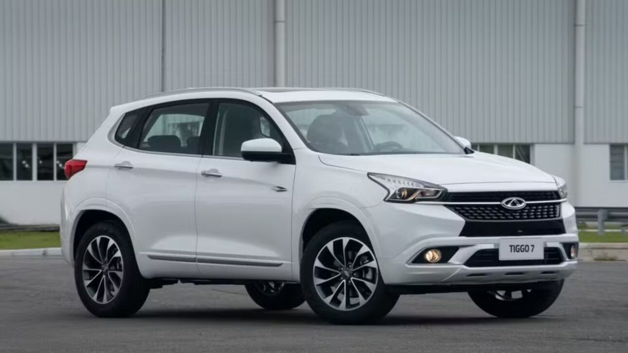 Caoa Chery Tiggo 7 – SUV médio com motor 1.5 turbo flex e bom pacote de equipamentos voltado ao uso familiar. Imagem: reprodução