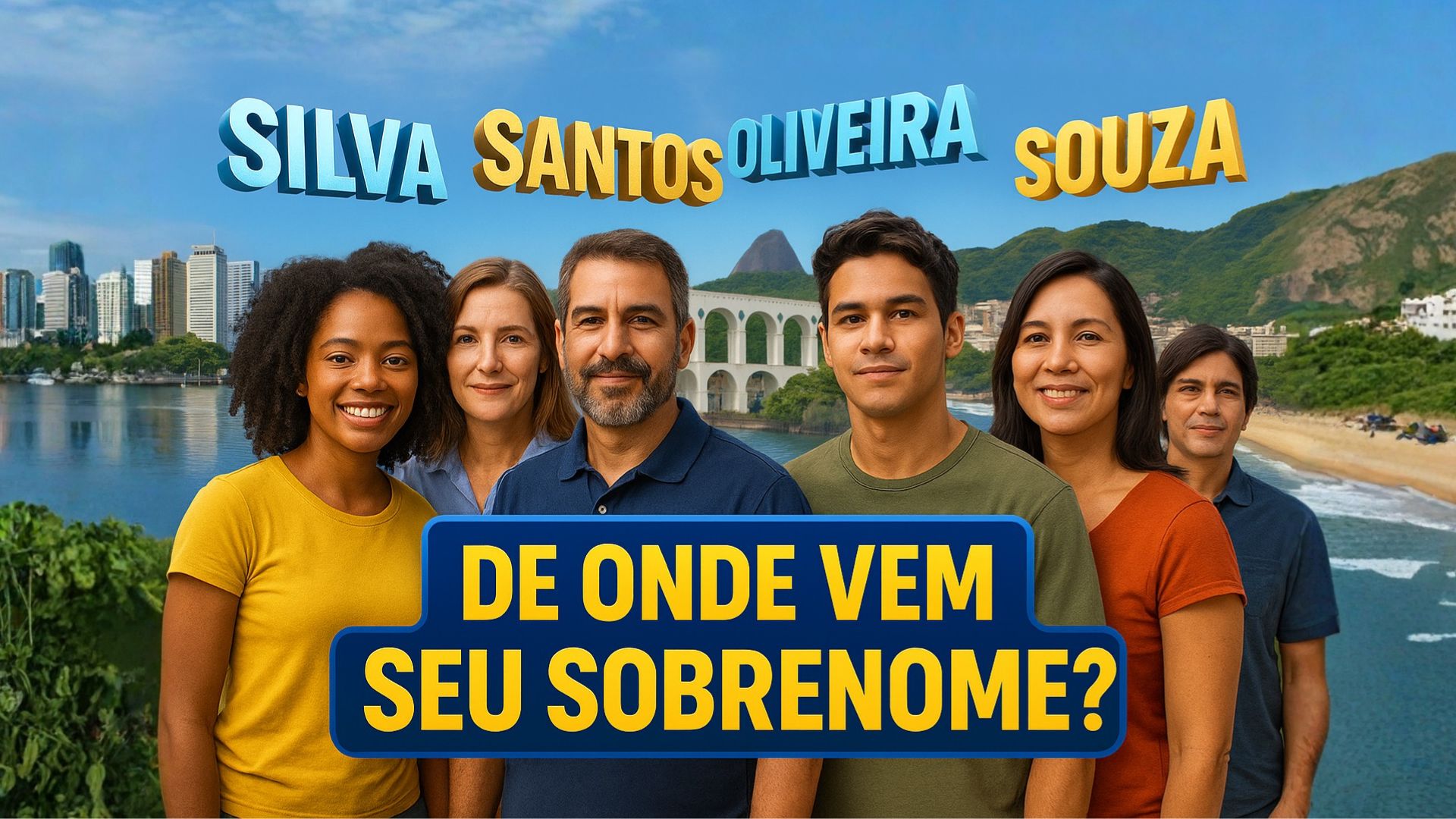 Descubra os sobrenomes mais comuns do Brasil segundo o IBGE e entenda a origem e o significado dos dez principais nomes de família.