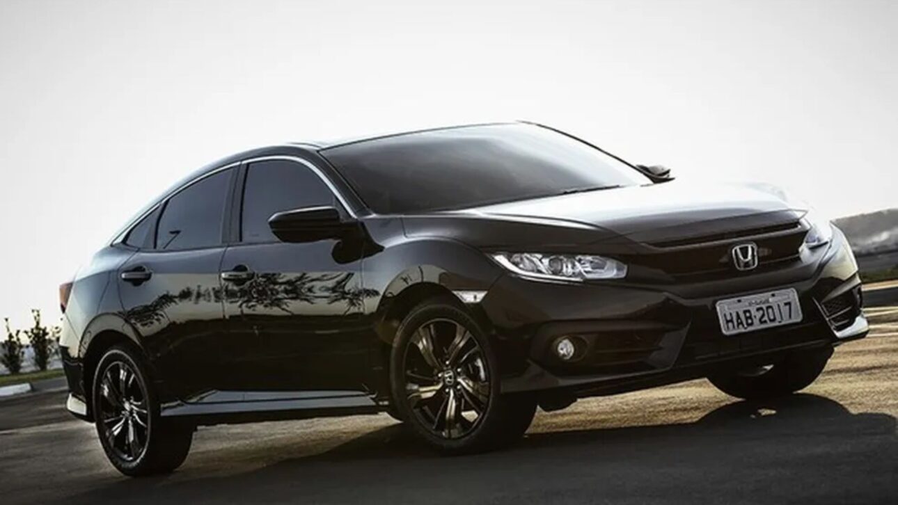 Honda Civic Sport 2017 — Versão esportiva com motor 2.0 flex e câmbio CVT, equilíbrio entre conforto, desempenho e durabilidade. (Imagem: divulgação)