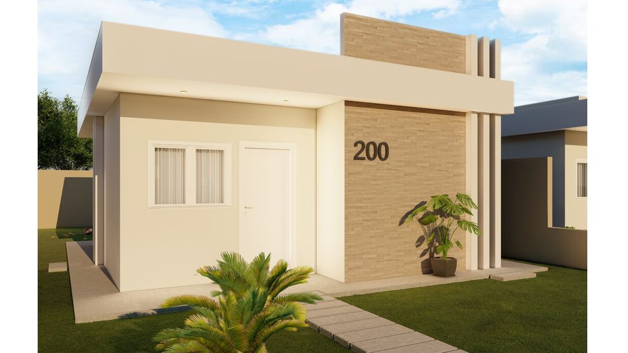 Casa pré-moldada de 52 m² em steel frame custa R$ 21 mil e chega pronta para montagem, reforçando a tendência da construção modular.