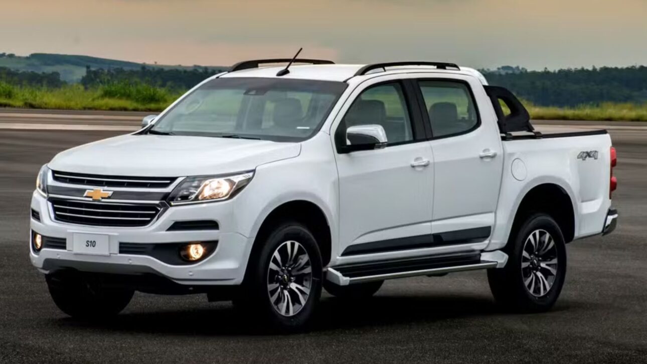 Chevrolet S10 2.5 flex — Picape média flex de 206 cv entrega potência, robustez e boa capacidade de carga sem recorrer ao motor a diesel.
(Imagem: reprodução)