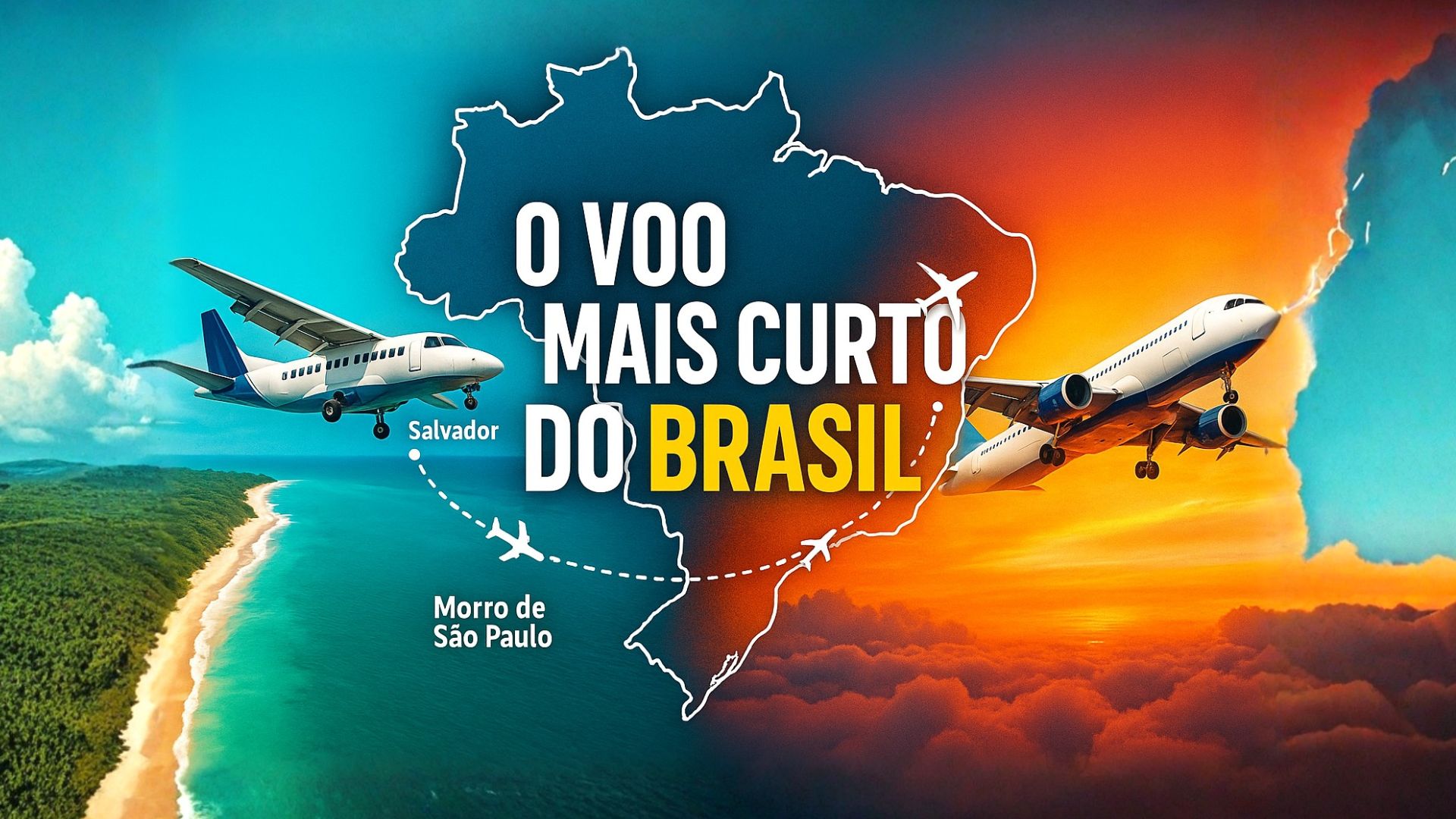 Descubra como um voo de apenas 24 minutos e outro de mais de quatro horas ilustram a diversidade da malha aérea brasileira.