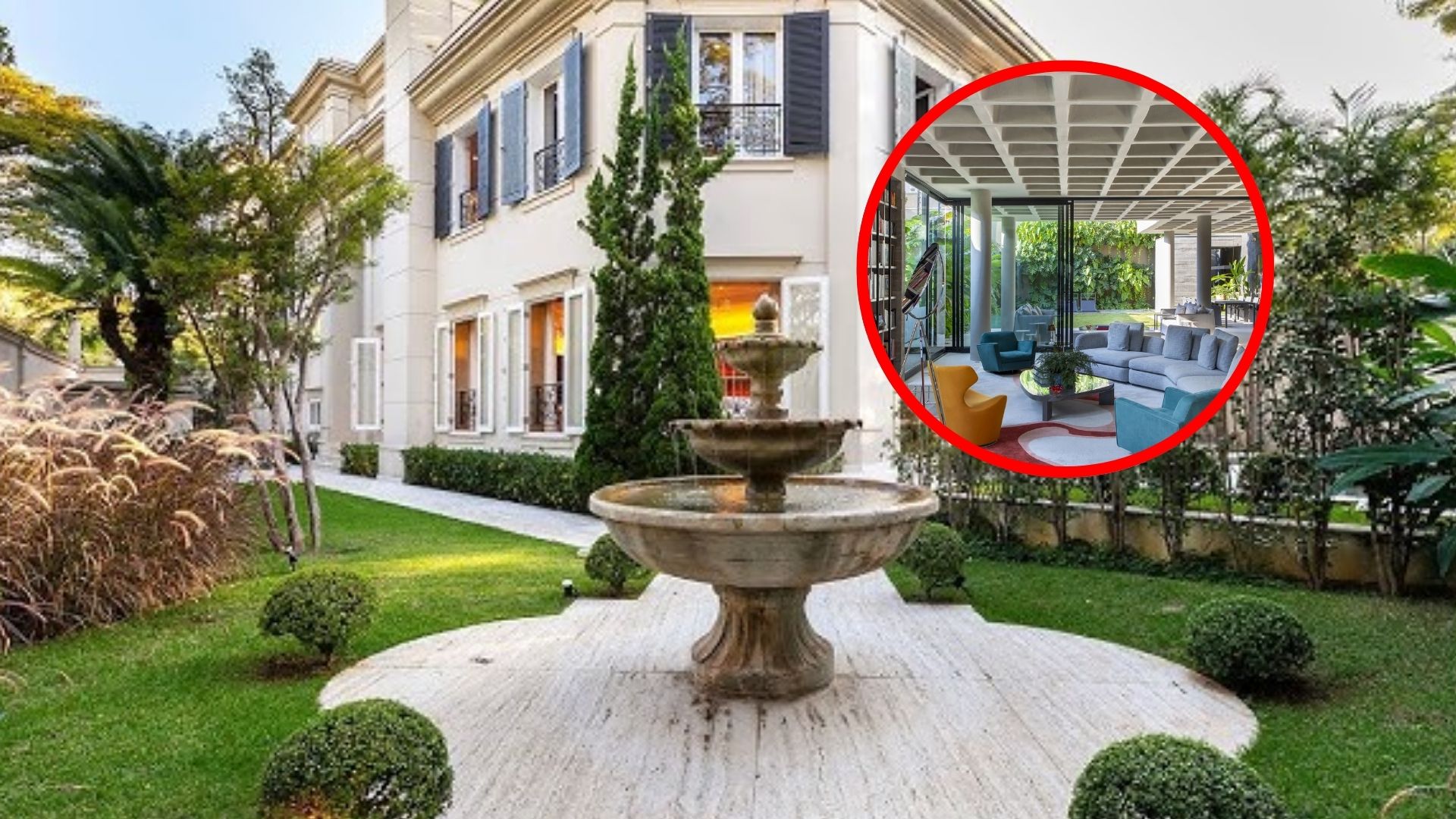 A mansão mais cara de São Paulo, no Jardim Europa, vale R$ 250 milhões e tem 2.700 m², cinco suítes e garagem para 35 carros.