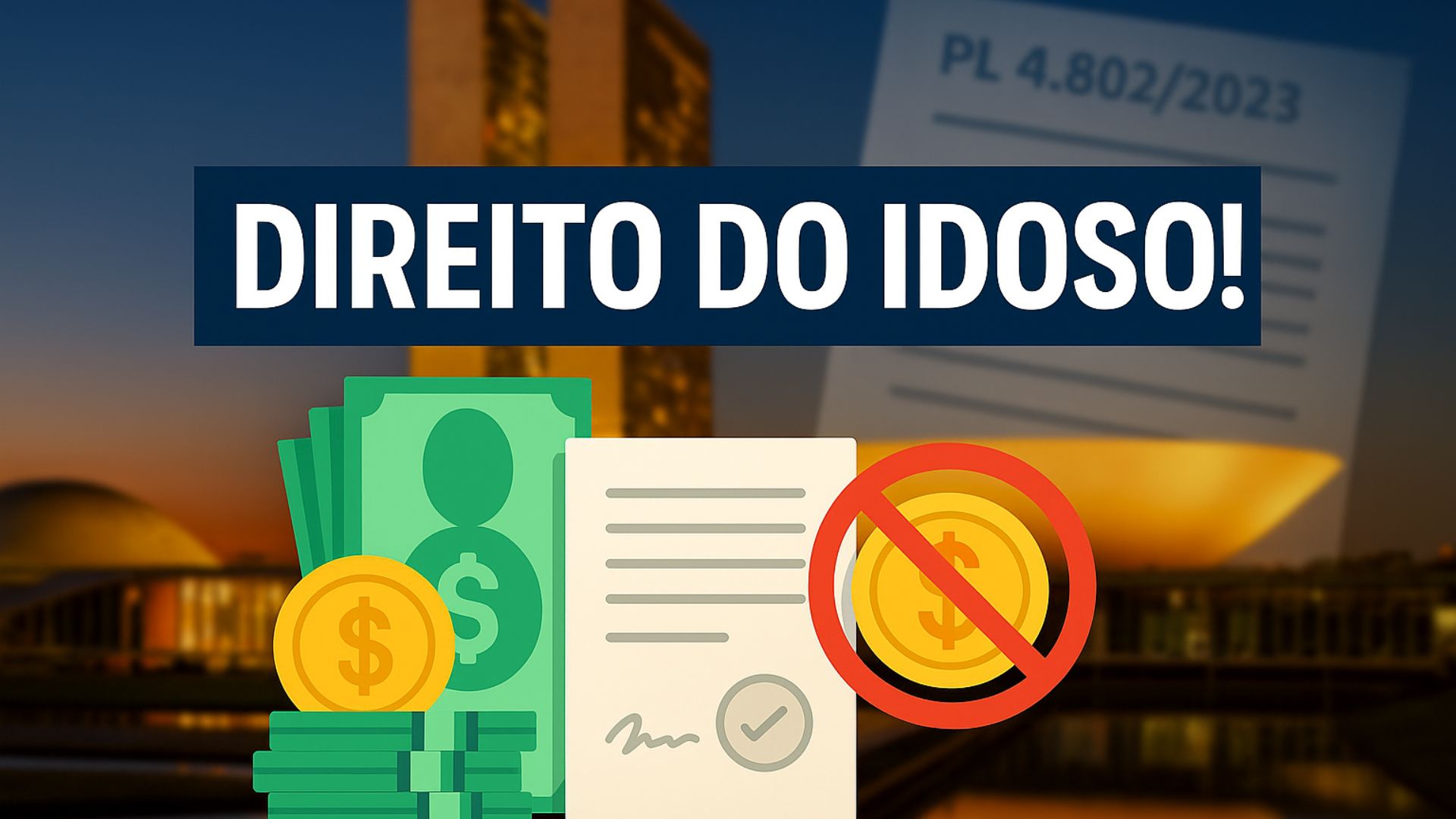 Senado aprova projeto que proíbe discriminação por idade em crédito e financiamento, protegendo idosos de juros e exigências abusivas.