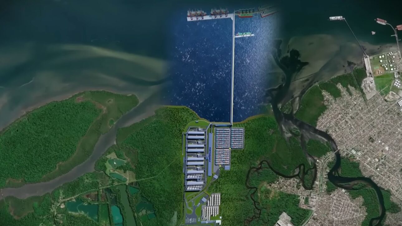 Projeto do Porto Guará em Paranaguá avança com licenciamento, integração ferroviária e estrutura para granéis e contêineres.