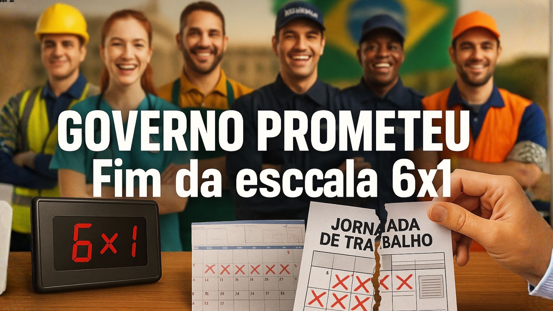 Governo Lula prepara o fim da escala 6x1 e discute redução da jornada para 40 horas semanais, impactando empresas e trabalhadores.