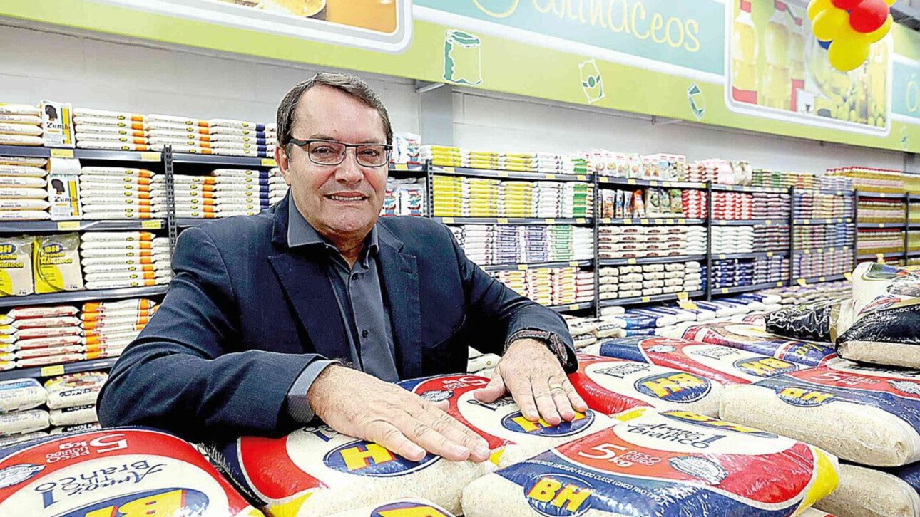 Pedro Lourenço, ex-carregador, comanda o Supermercados BH, a 4ª maior rede do Brasil, após faturar R$ 21,2 bi em 2024.