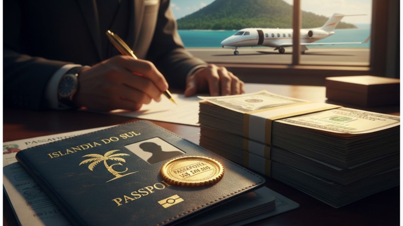 O 'Plano B' secreto dos milionários Por que eles estão pagando US$ 500 mil por passaportes em nações remotas