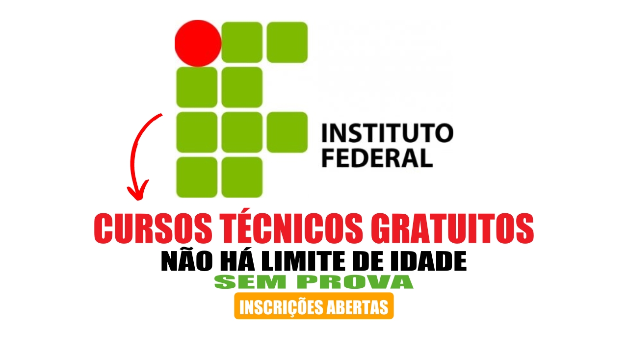 Concluiu o ensino fundamental? Faça um curso técnico de graça com certificado garantido em logística, mecânica, comércio e mais, pelo Instituto Federal (IFSP)