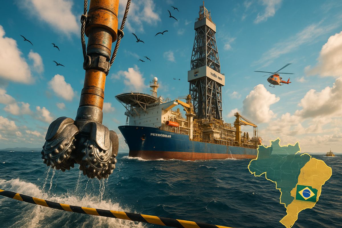 poço na Foz do Amazonas da Petrobras avança na Margem Equatorial com licença do Ibama; perfuração profunda detalha riscos, cronograma e próximos passos.