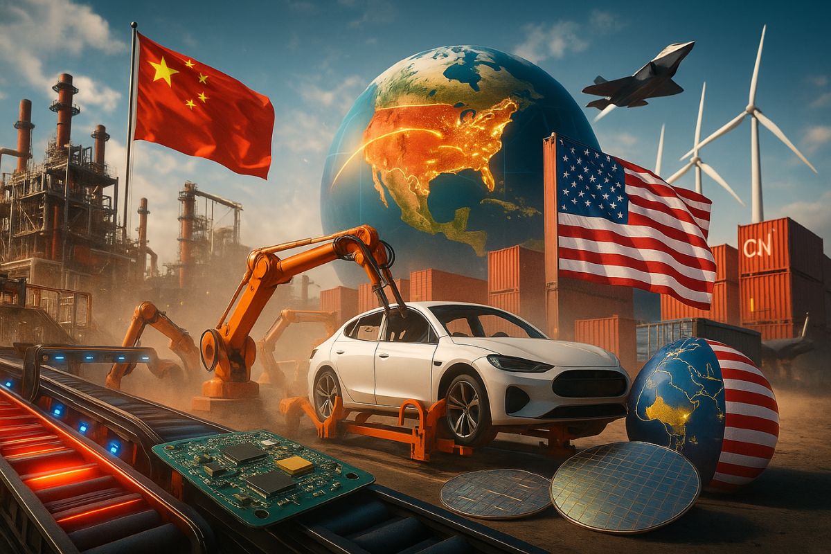 “Como o domínio chinês no refino de terras raras pressiona cadeias globais, encarece carros elétricos e redefine estratégias na China, com impactos diretos em terras raras e prazos industriais.”