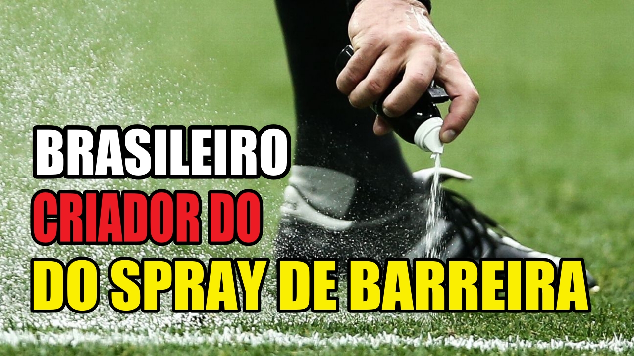 futebol - Fifa - brasileiro - spray de barreira - copa - torneios de futebol