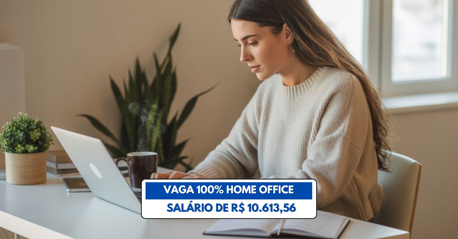 Trabalhe de casa e ganhe até R$ 10.613,56 + R$ 43,72 por dia de alimentação e R$ 131,16 de auxílio home office! Vaga de Analista na Gaudium