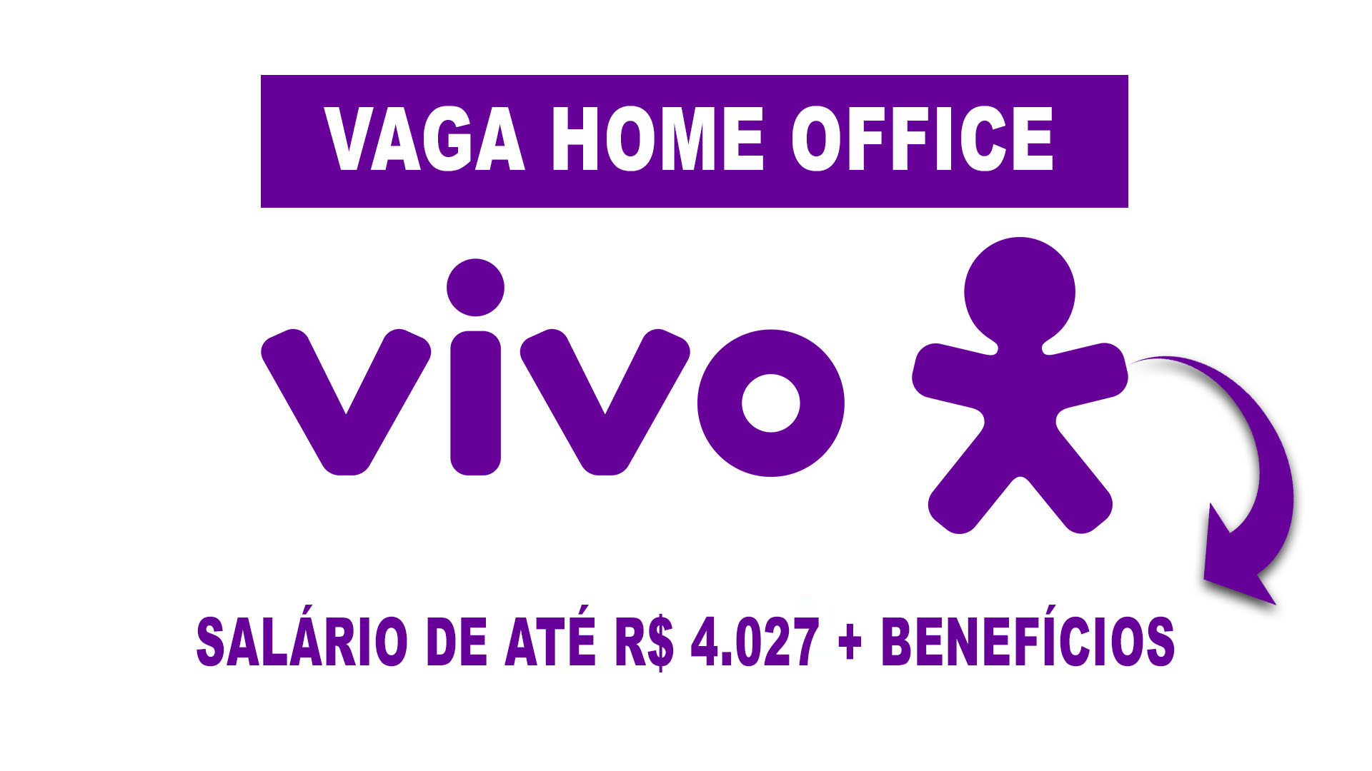 Vivo está recrutando para vaga home office de Atendimento ao Cliente com salário até R$ 4.027 por mês na região metropolitana de Curitiba