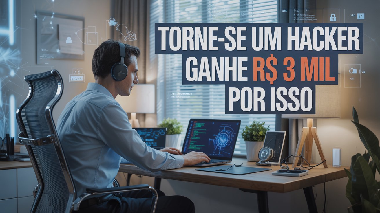 Curso gratuito do MCTI forma especialistas em cibersegurança com aulas online e bolsa de R$ 3 mil na fase prática. Inscrições abertas.