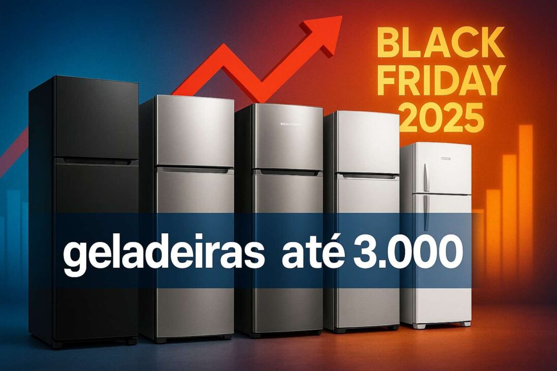 As 5 melhores geladeiras até 3.000 reais para comprar na Black Friday ...