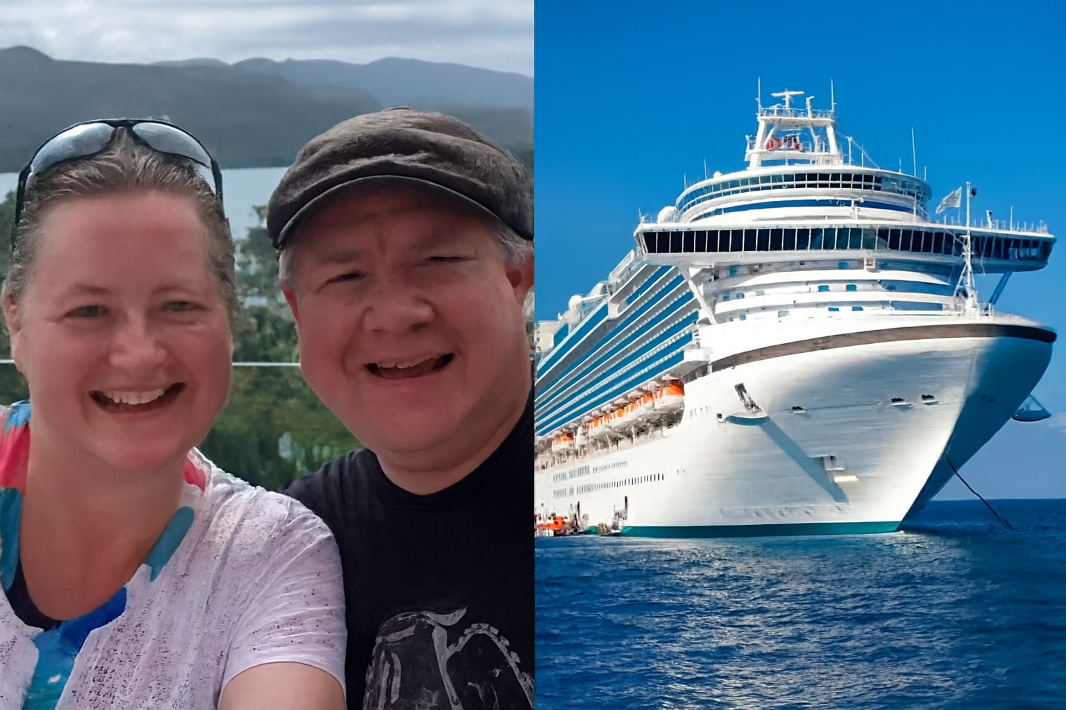 Aposentados vendem casa, embarcam em navios e vivem viajando o mundo há anos — já visitaram mais de 75 países e dizem que morar em alto-mar sai mais barato que manter uma casa